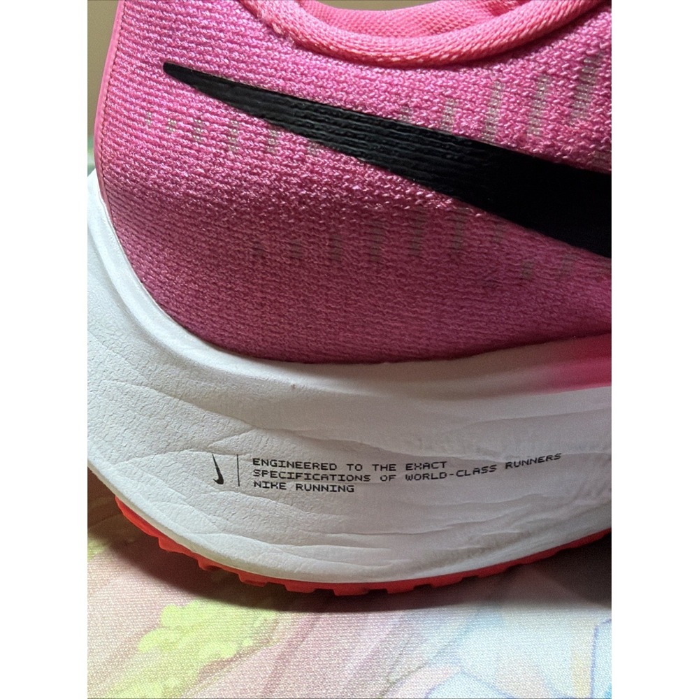 Nike Air Zoom Pegasus 37 Womens size 11 Running Shoes Pink Orange - Picture 8 of 15
